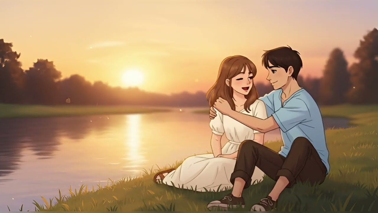 A Warm Summer Night by the River — Fireflies, First Love, and a Soft Promise | Slow Living ASMR 🌙