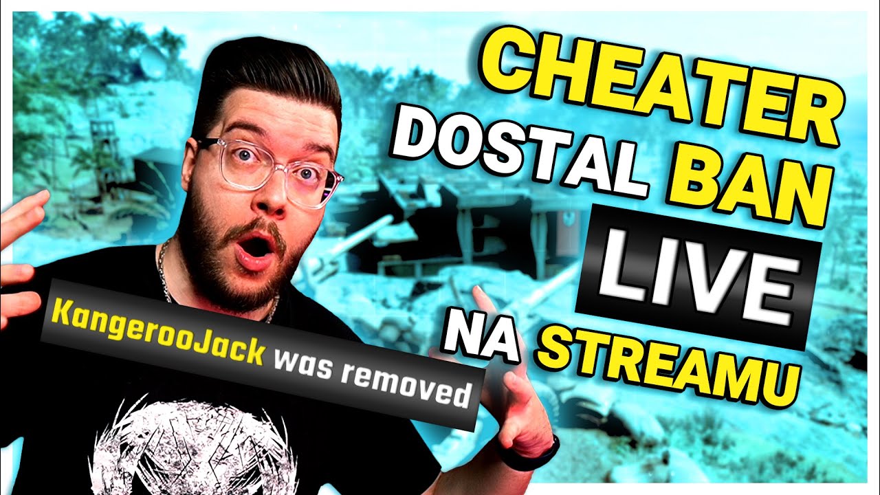 Cheater dostal BAN živě na streamu | WARZONE