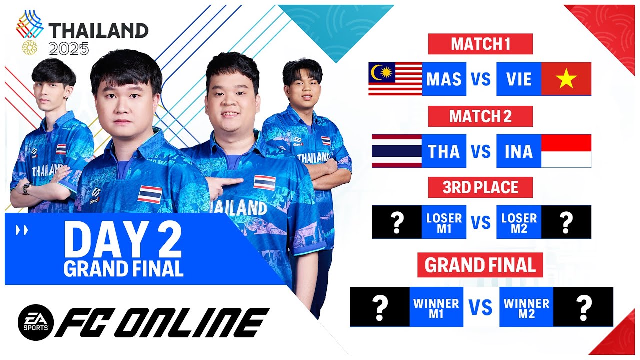 🔴LIVE SEA GAMES ครั้งที่ 33 Day 2 ตัดสินเหรียญทองซีเกมส์  | FC Online Thailand