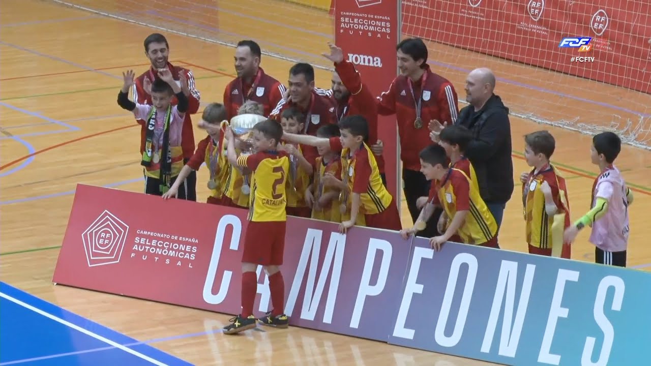Resum Final Benjamí Catalunya Andalusia Campionat d'Espanya FS 2022