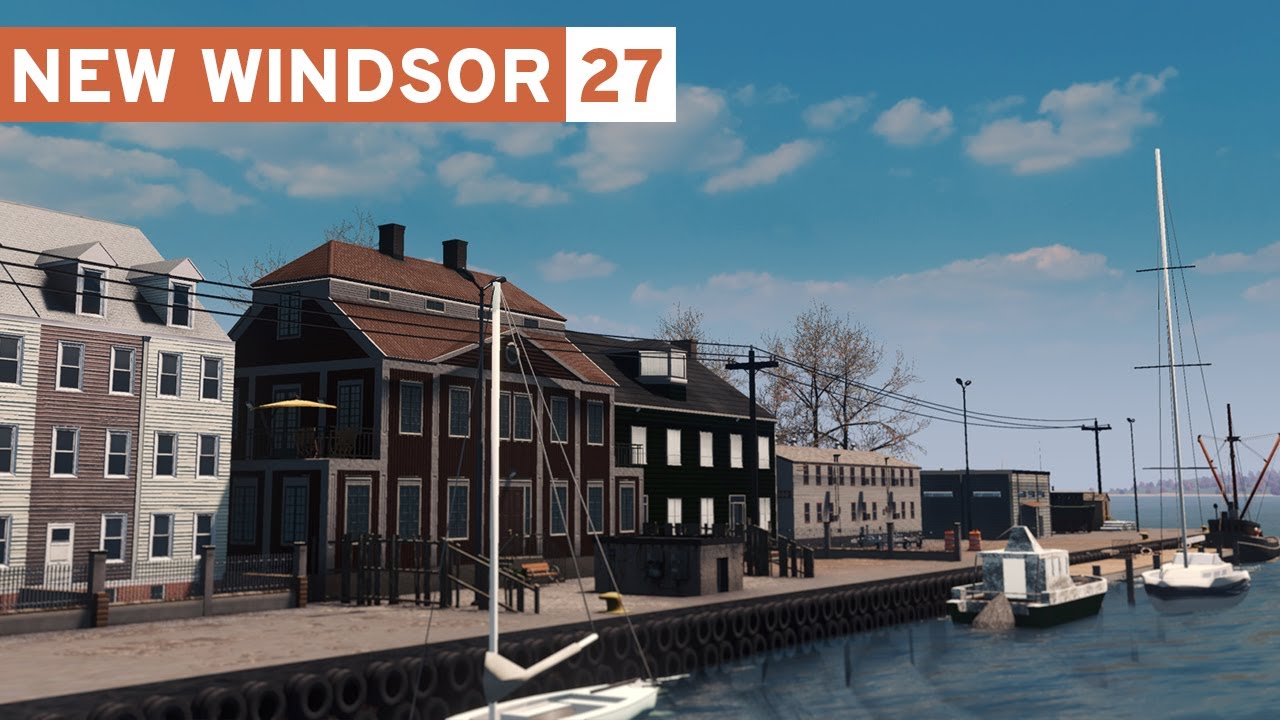 The Wharves - Cities Skylines: New Windsor #27