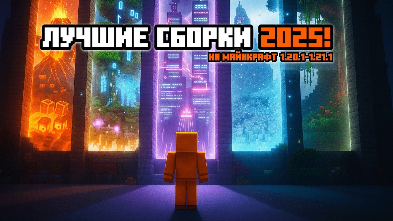 Лучшие сборки на Майнкрафт в 2025!