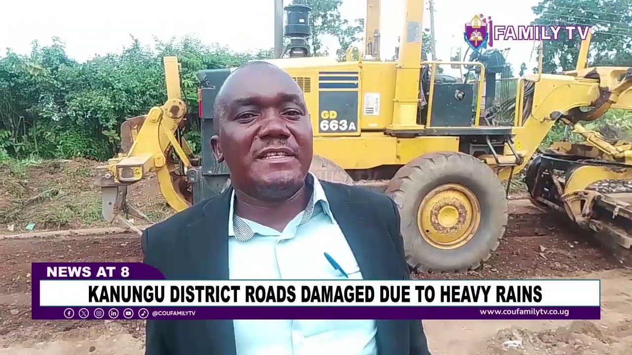 Kanungu District Roads Damaged Due To Heavy Rains