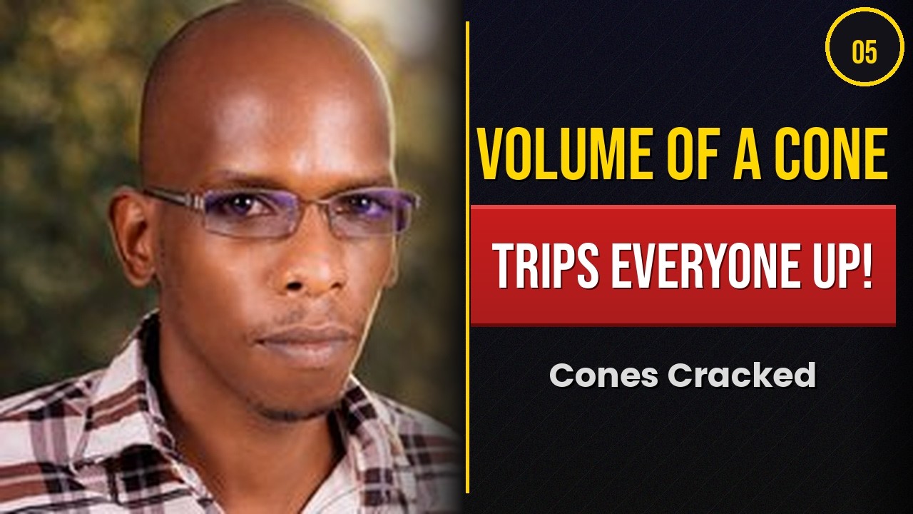 CSE Maths – Volume of a Cone (Step-by-Step)