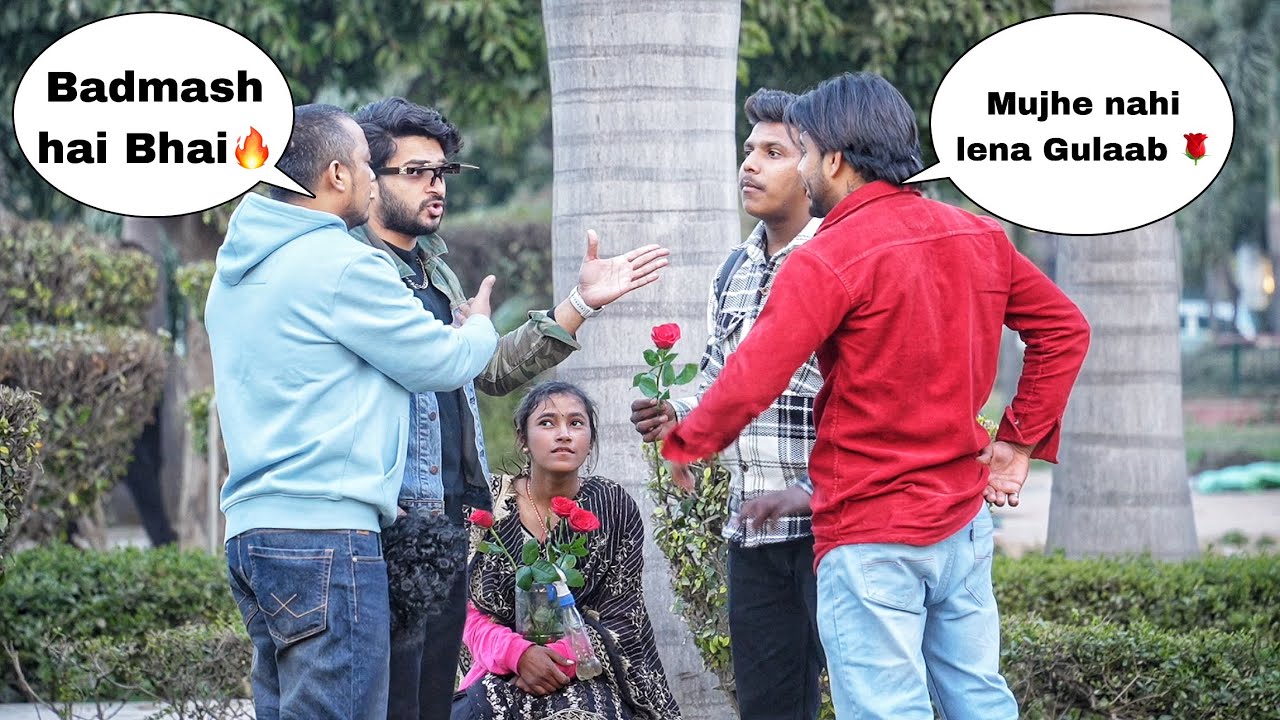Badmash Forcefully Selling Roses 🔥 Epic Reactions 😝 Zia Kamal