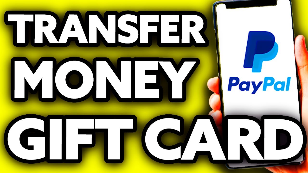 How To Transfer Money from a Gift Card to Paypal (EASY!)