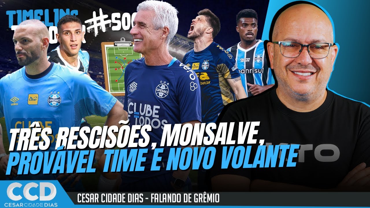 Timeline Tricolor #500: Rescisões, Monsalve, time, Guido e novo volante 