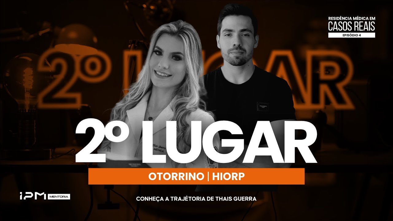 EPISÓDIO 10 - DA DEDICAÇÃO À APROVAÇÃO: A HISTÓRIA DE THAIS ATÉ SER APROVADA EM OTORRINO NO HIORP