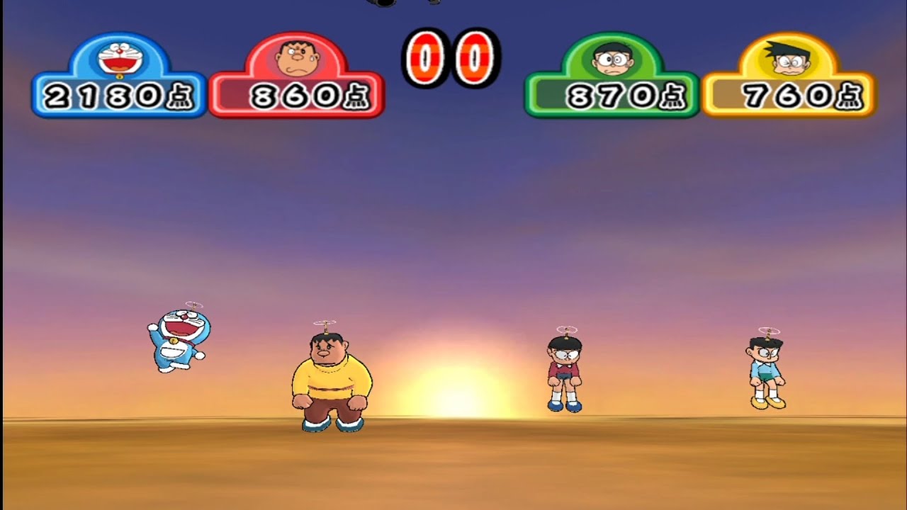 Doraemon Wii Game #11| Doraemon và các bạn chiến đấu với quái vật | Benor Kiv