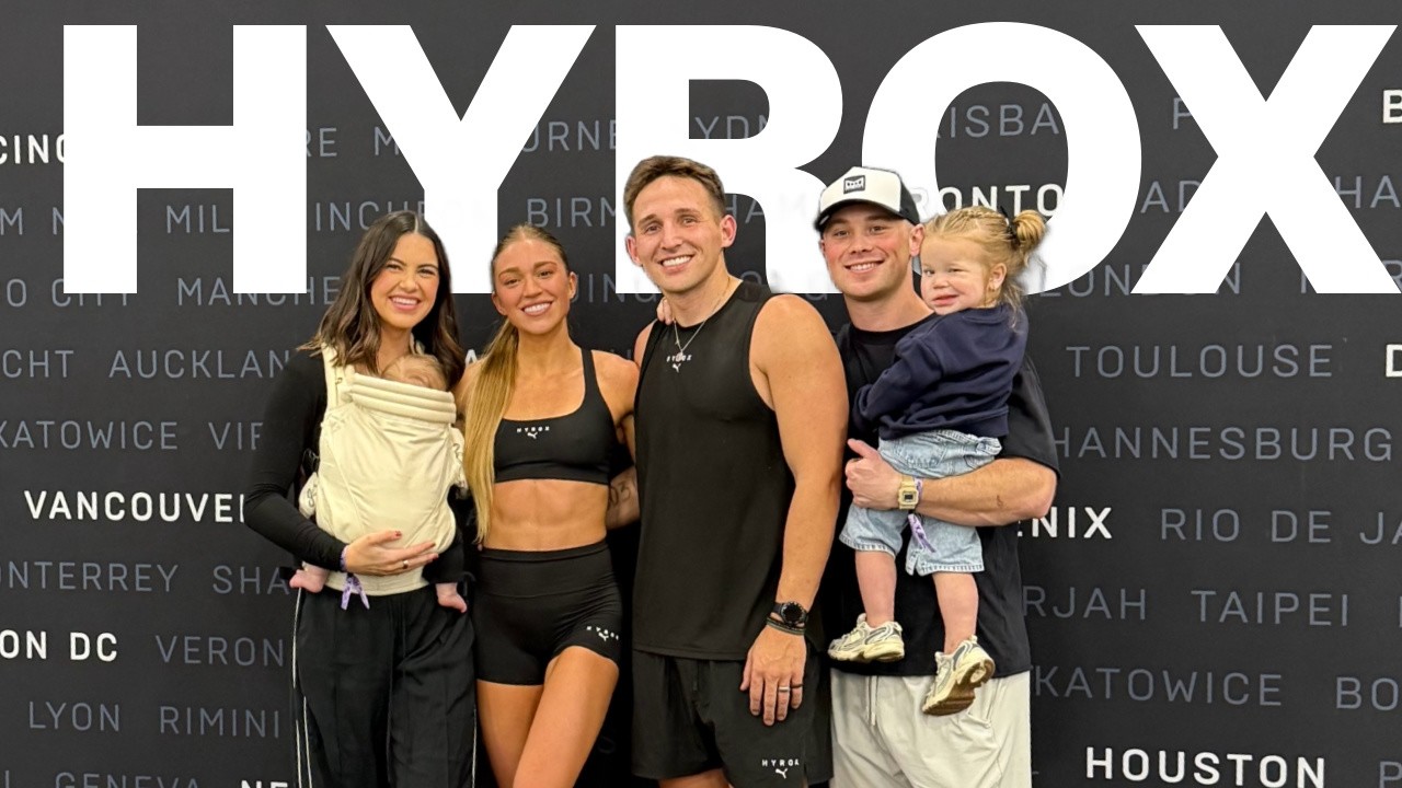 Принимаем участие в нашем первом совместном забеге HYROX 🥹💪🏽