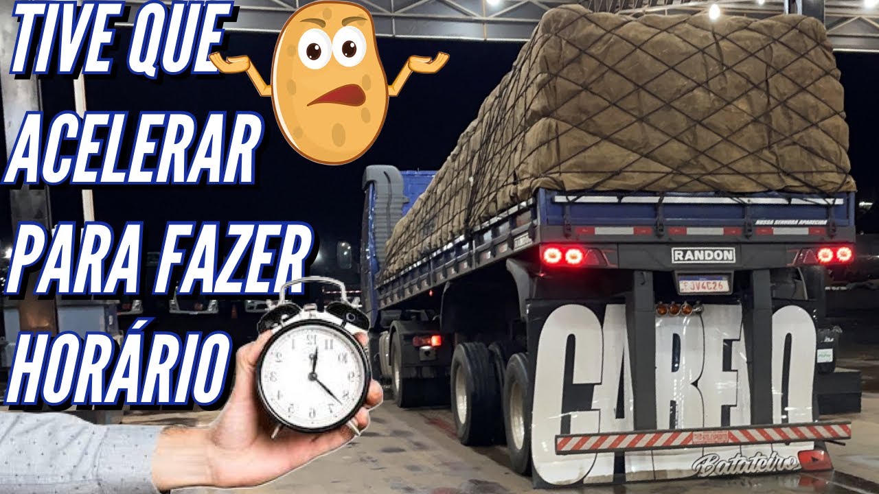 TIVE QUE ACELERAR PARA FAZER HOR&Aacute;RIO, N&Atilde;O TEVE O QUE FAZER 😳