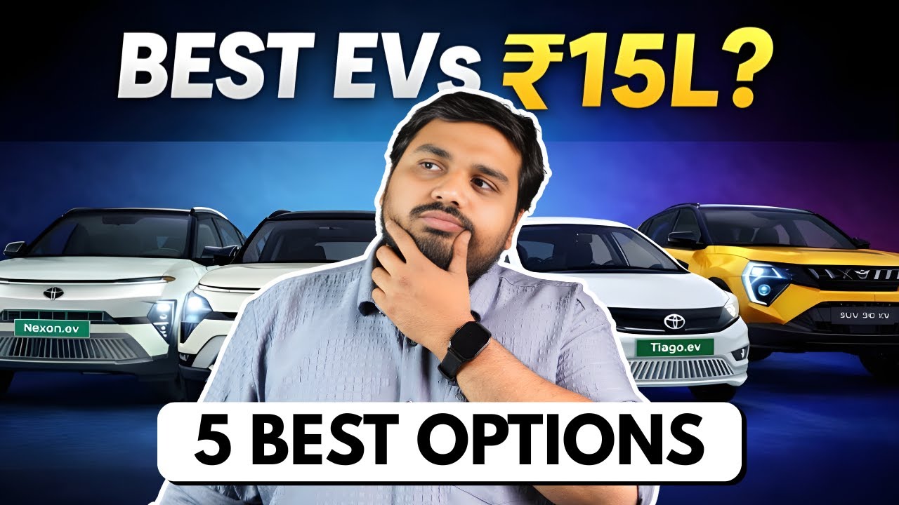 Best EV Under 15 Lakhs 2026 - 15 Lakh Ke Andar Electric Car