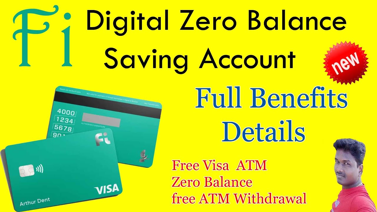 FI Zero balance Digital saving account full Benefits details in Tamil /@TechandTechnics