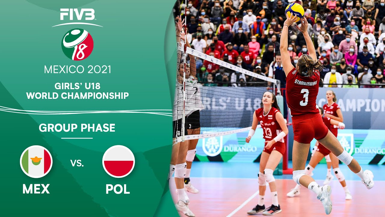 MEX vs. POL - Group Phase | Girls U18 Volleyball World Champs 2021