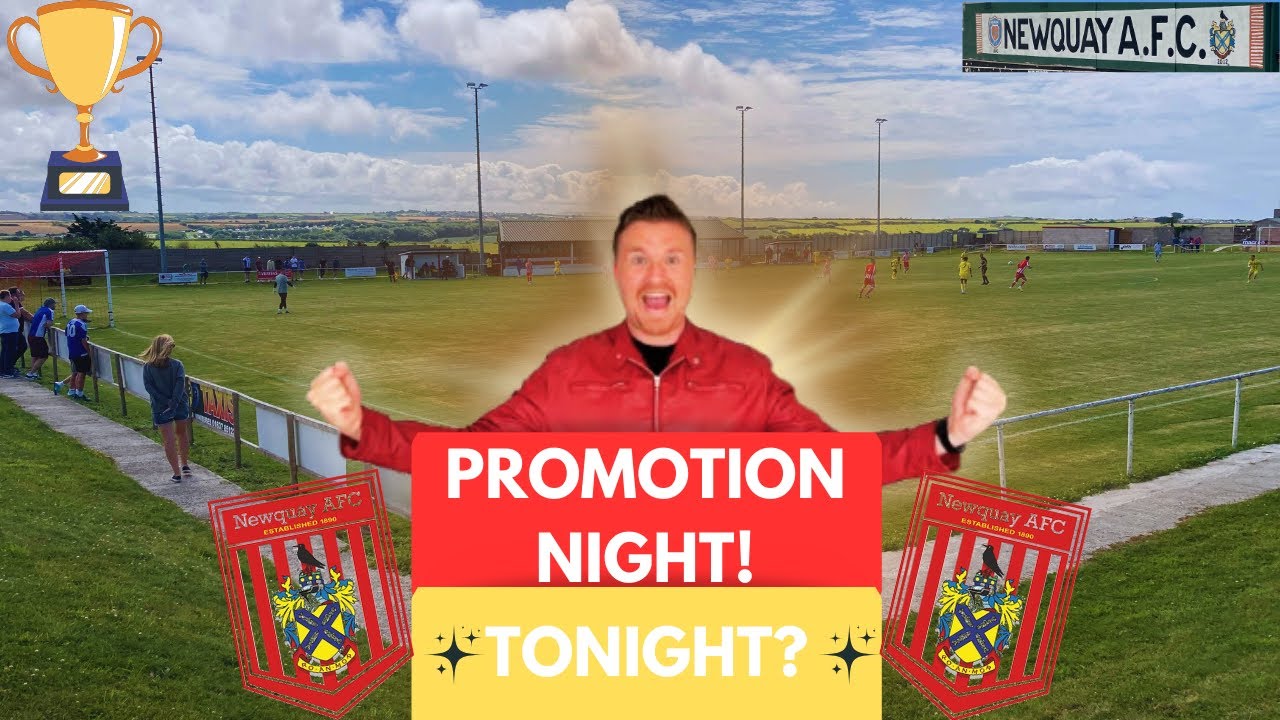 MOUNT WISE SCENES! Newquay AFC Win Promotion in Style!