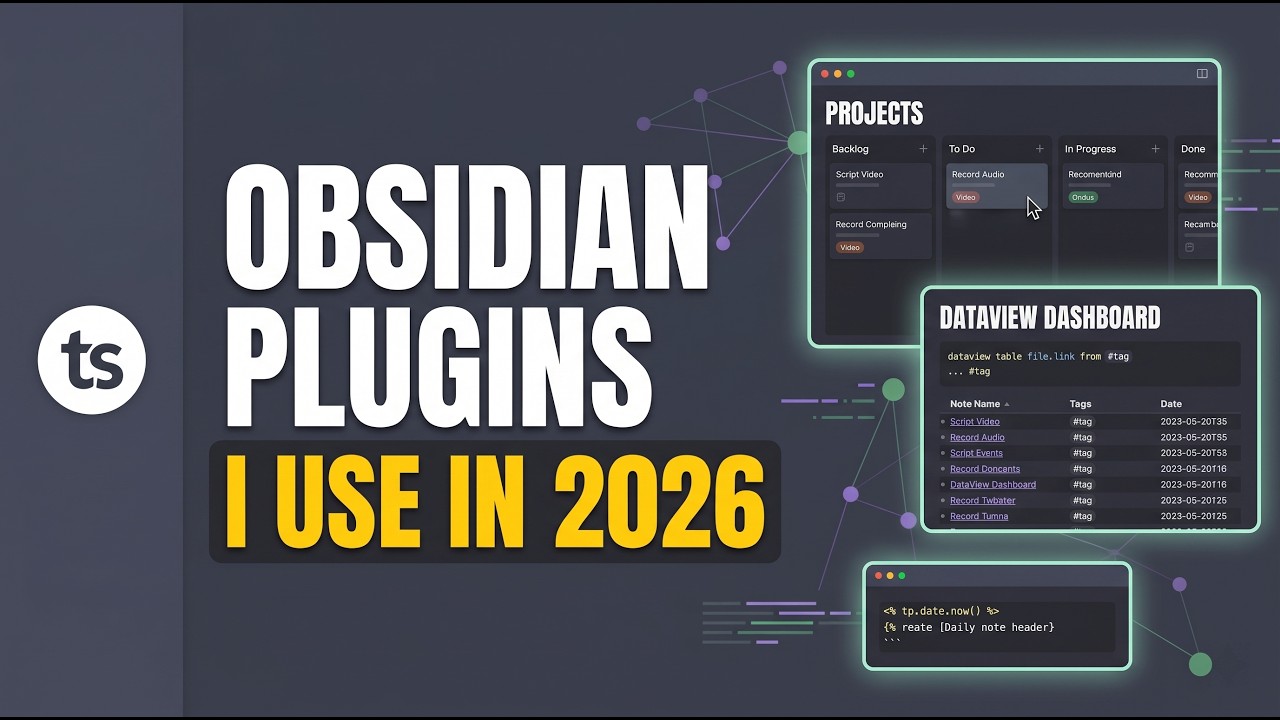 Obsidian Plugins I use in 2026