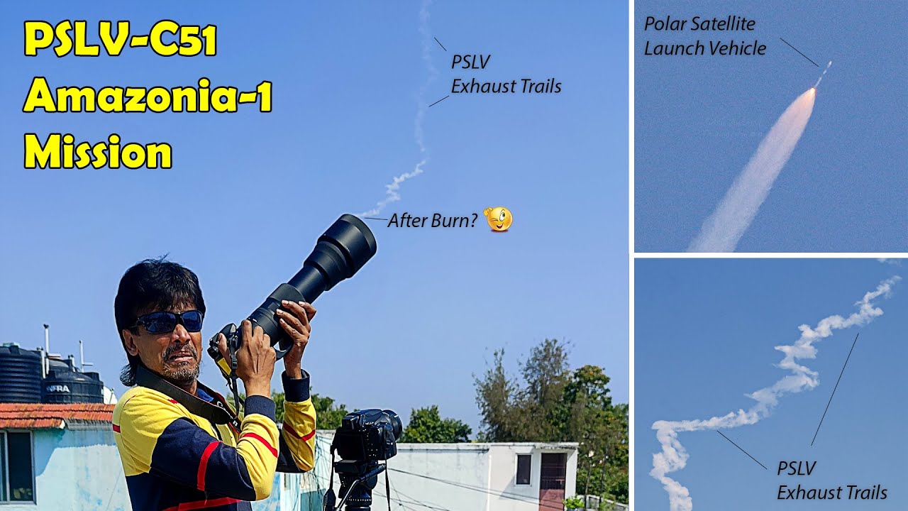 ISRO PSLV-C51 Amazonia-1 Mission