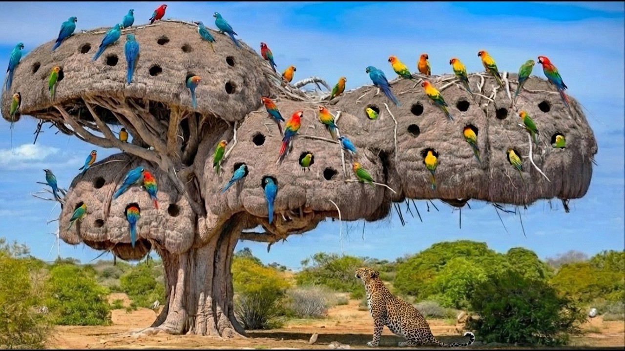 ARQUITETOS DA NATUREZA: Os Ninhos Mais Incríveis do Mundo Selvagem.#arquitetura#curiosidades