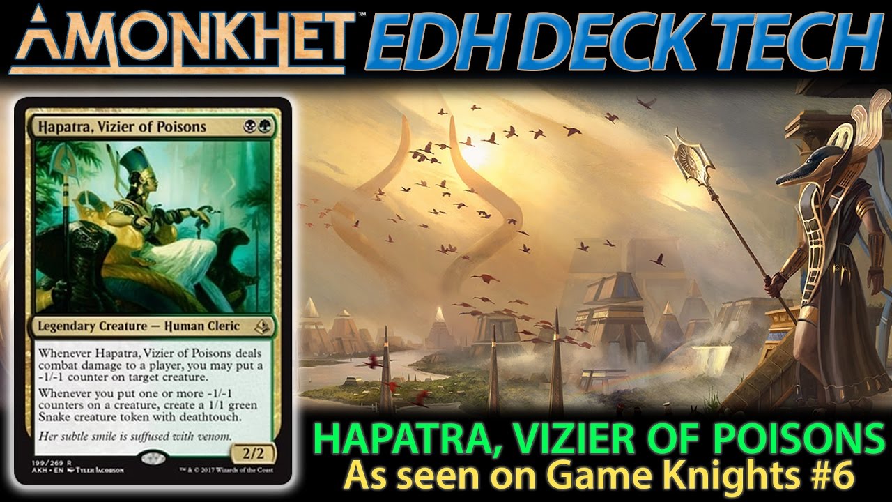 Hapatra, Vizier of Poisons Deck Tech | The Command Zone 154 | Magic EDH Commander