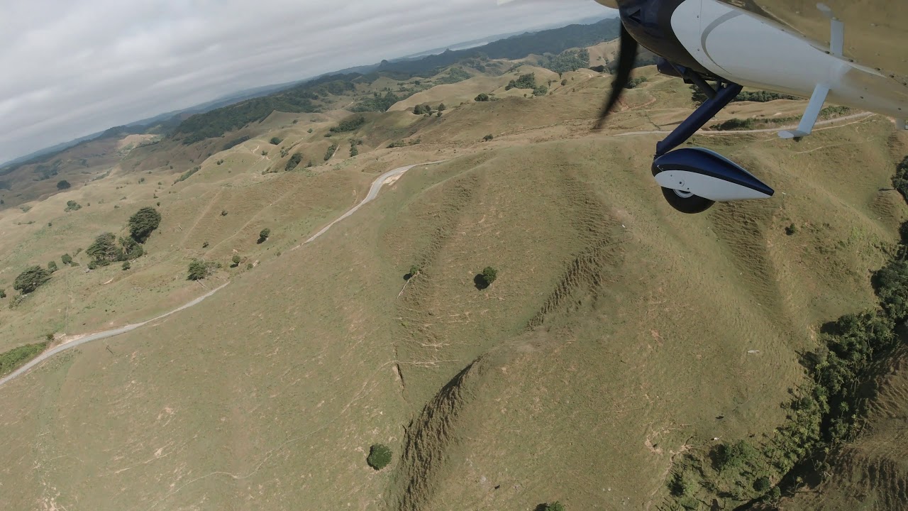 Tecnam Astore landing short farm airstrip