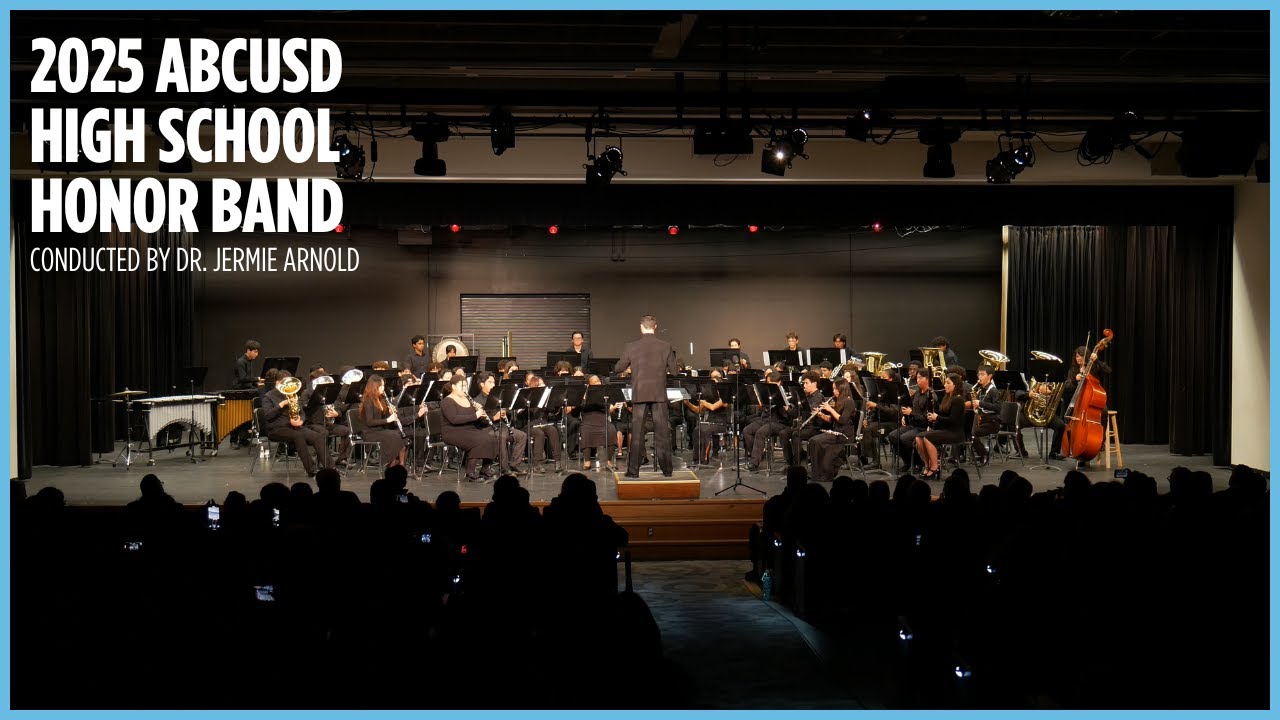 2025 ABCUSD High School Honor Band | Full Concert