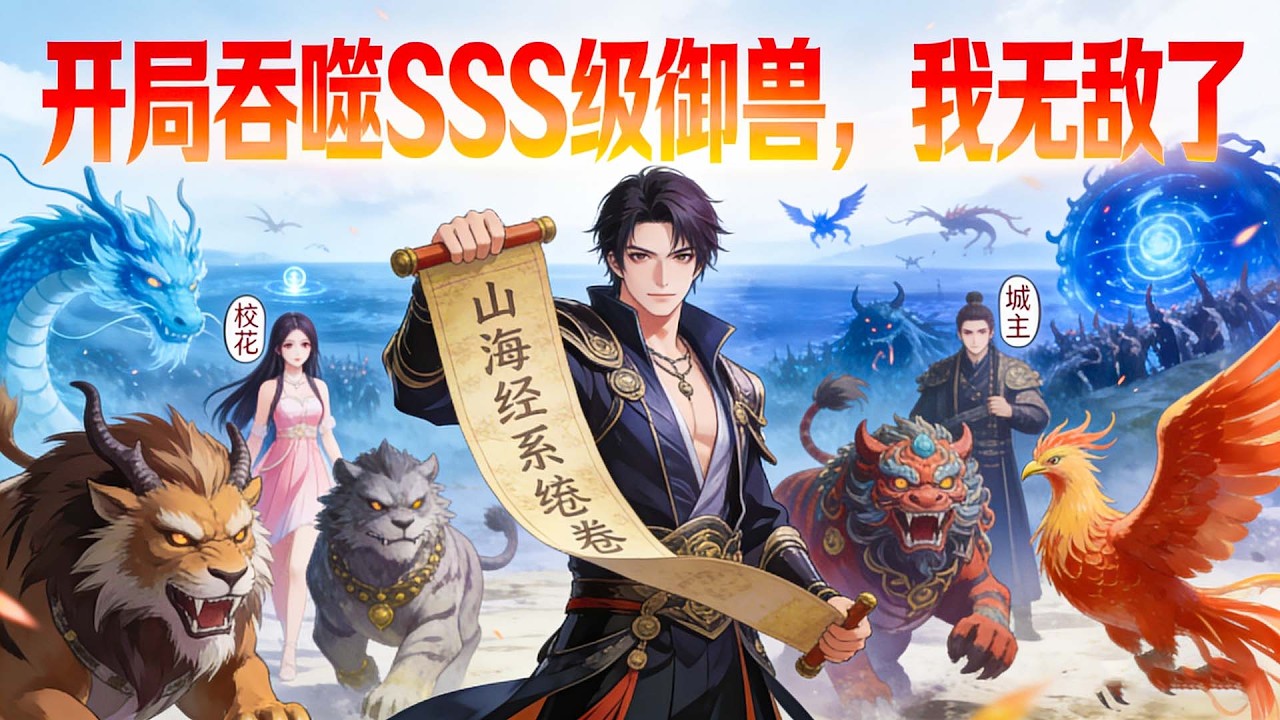 一口氣看完💥異獸入侵：放棄 SSS 神鷹選土狗，被校花追殺，我召喚窮奇反殺！#動漫 #動畫 #逆襲