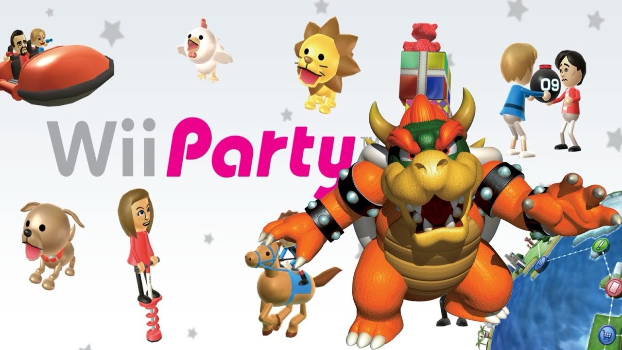 Bowser Throws A Wii Party