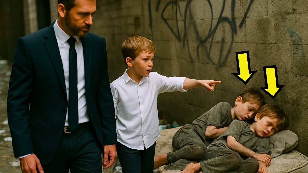 EL NIÑO MIRÓ A LOS CHAVOS DE LA CALLE Y DIJO… PAPÁ ¿POR QUÉ SON IGUALES A MÍ  ENTONCES ÉL…