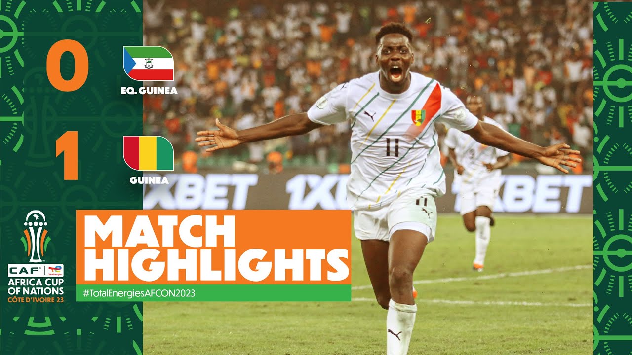 HIGHLIGHTS | Equatorial Guinea🆚 Guinea | #TotalEnergiesAFCON2023 - Round of 16