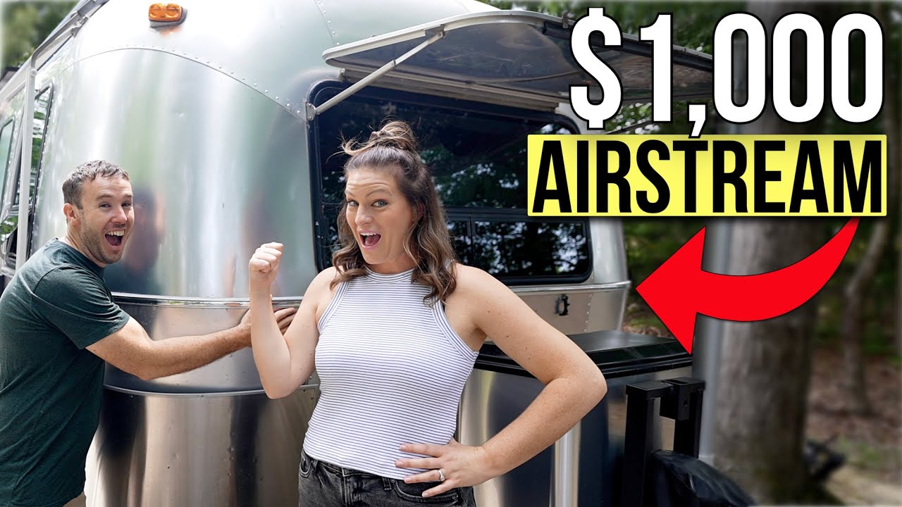 INSIDE an Airstream Bought for $1,000
