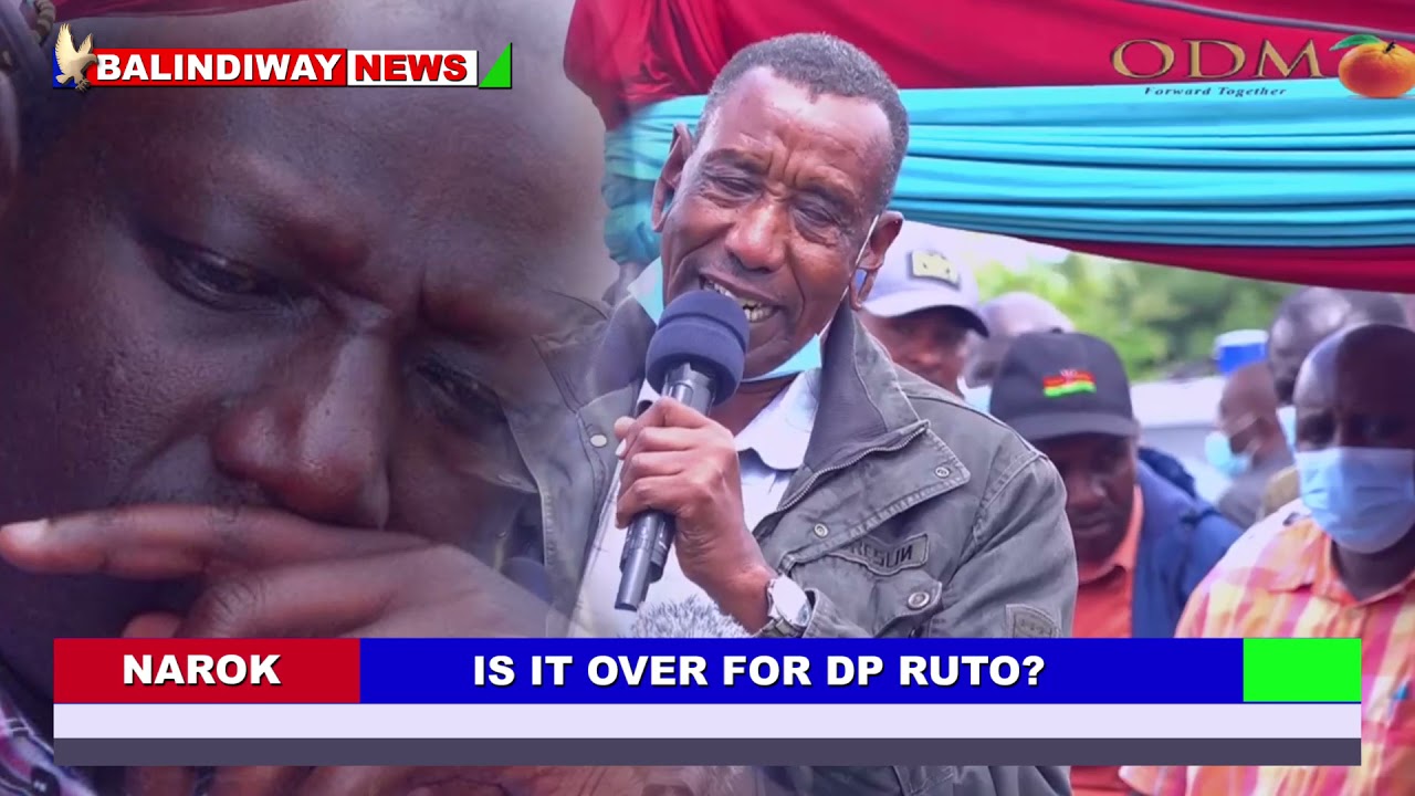 WHAT THIS MAASAI ELDER TOLD RAILA WHILE IN NAROK MADE DP RUTO CRY LIKE A BABY
