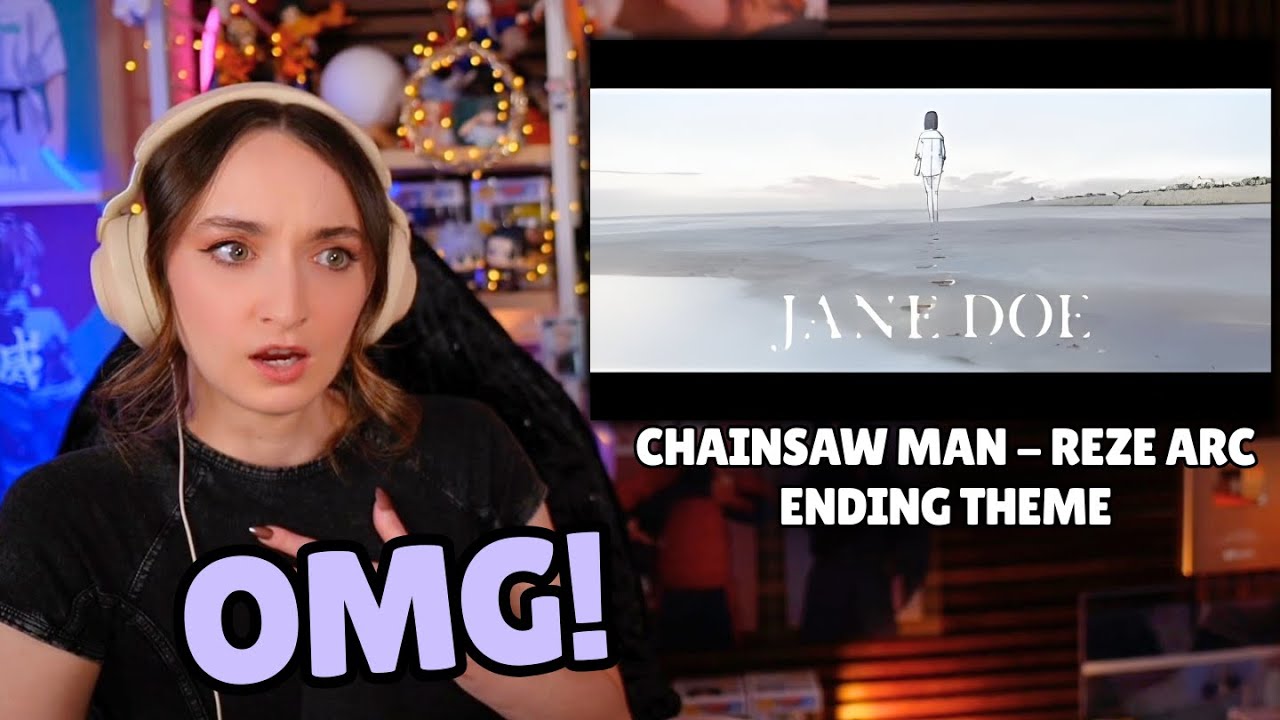 STUNNING 😭 JANE DOE - Kenshi Yonezu & Hikaru Utada (Chainsaw Man The Movie: Reze Arc) REACTION VIDEO