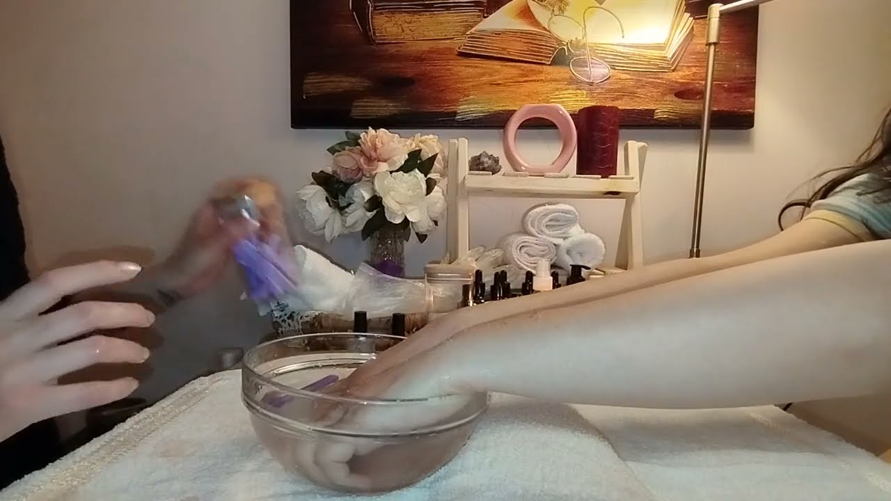 ASMR / asmr el masajı / asmr el bakımı