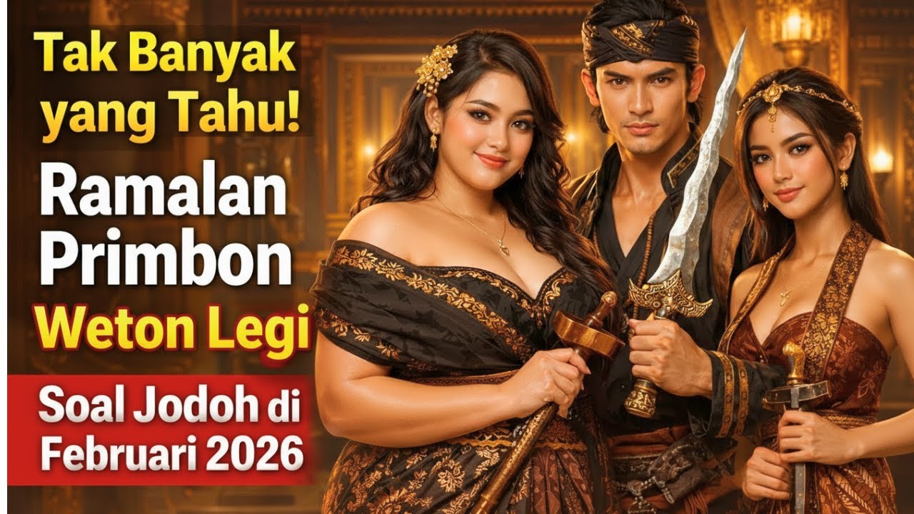 WETON LEGI ‼️ Tak Banyak yang Tahu ‼️ Ramalan Primbon Weton Legi Soal JODOH di Februari 2026