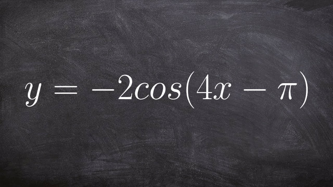Graphing the Cosine Graph with Multiple Transformations