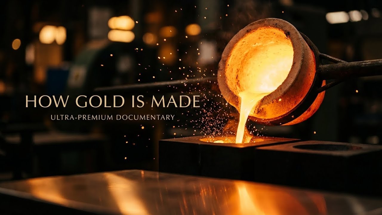 How Gold is Actually Made?
