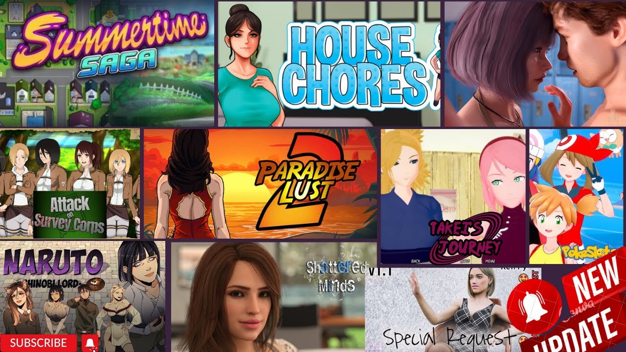 New updates 😑 | part - 8 | #summertimesaga #housechores #narutoshinobilord #paradiselost2
