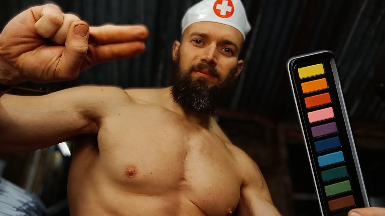 ASMR Roleplay | Cranial Nerve Exam With Your Gym Bro Doctor Swole 💪