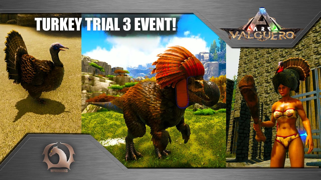 Ark Survival Evolved - Turkey Trial 3 Event!