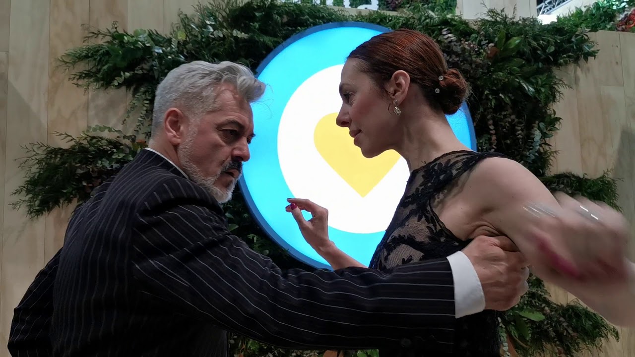 TANGO argentino exhibición en FITUR 2020 - Madrid (España)