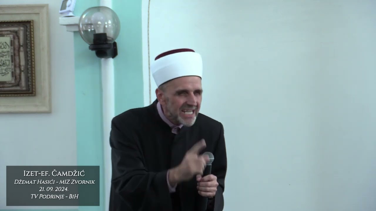 U džamiji je obred a Islam je napolju -  kroz naše živote  - Izet -ef. Čamdžić