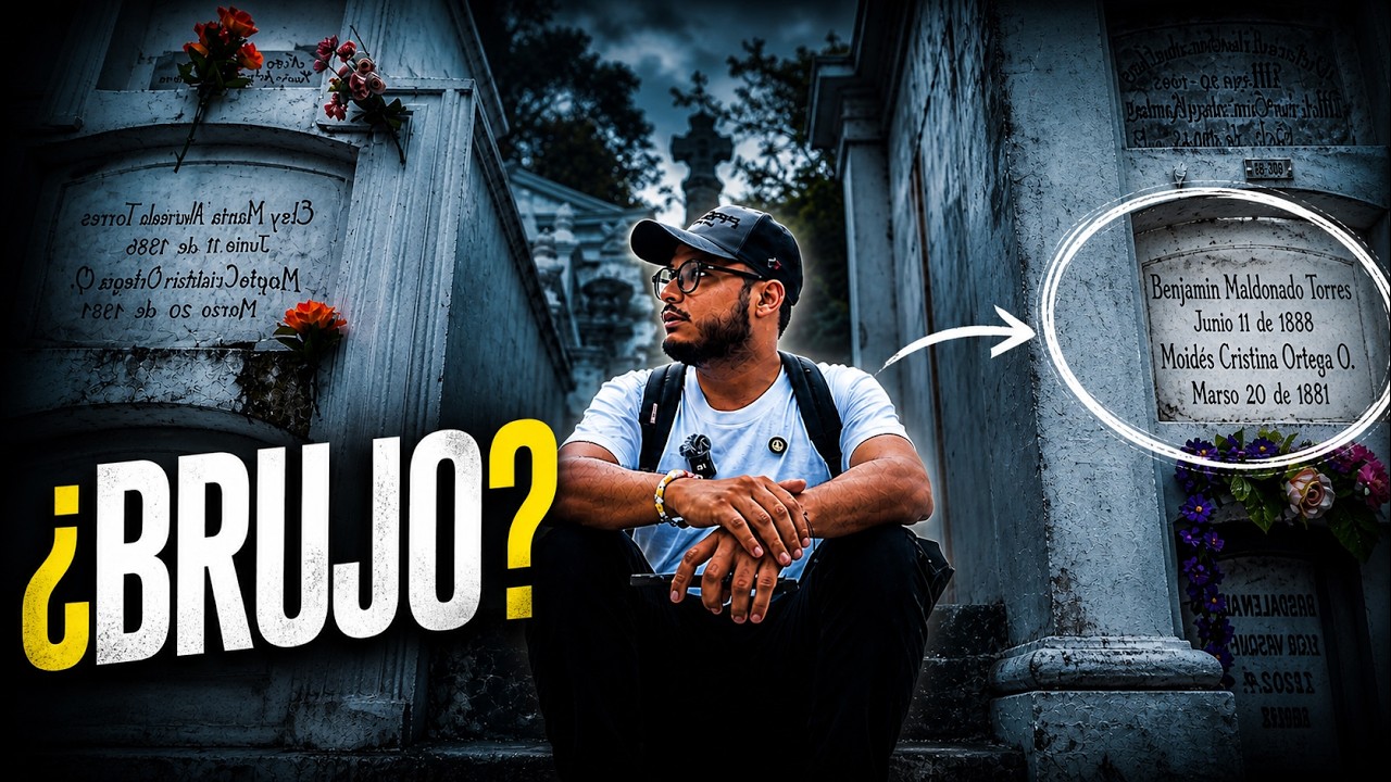 La TUMBA de un BRUJO en el CEMENTERIO de GUAYAQUIL