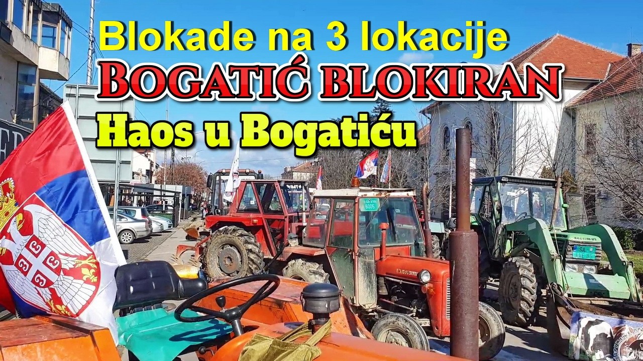 Blokada centar Bogatić ⚡ Osmi dan blokade