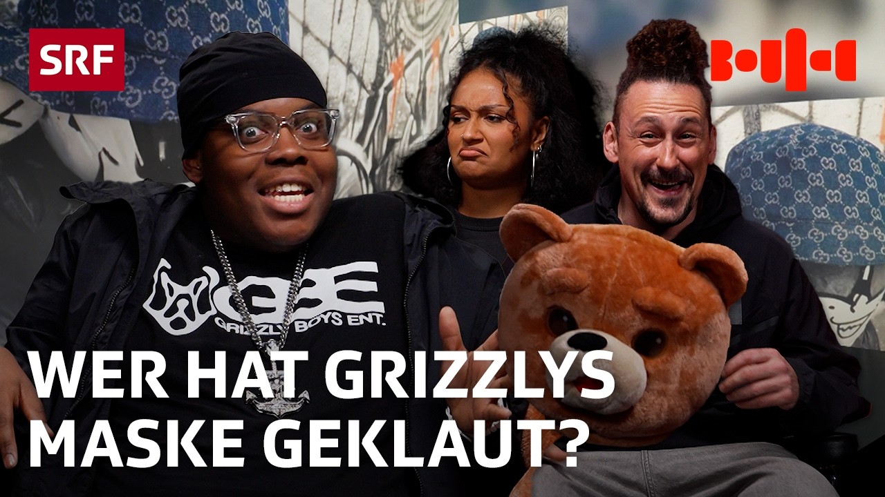 Reaction Show mit Grizzly: Ingwer-Tattoo, geklaute Maske & keine Stickers auf Ferrari | Bounce | SRF