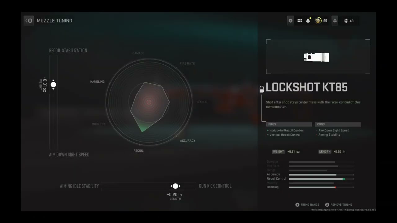 100% easy quick No recoil fss hurricane mw2🥶🥶