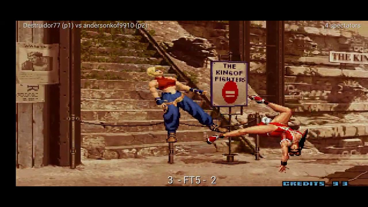 King Of Fighters 2002 magic Brasileiro vs Brasileiro