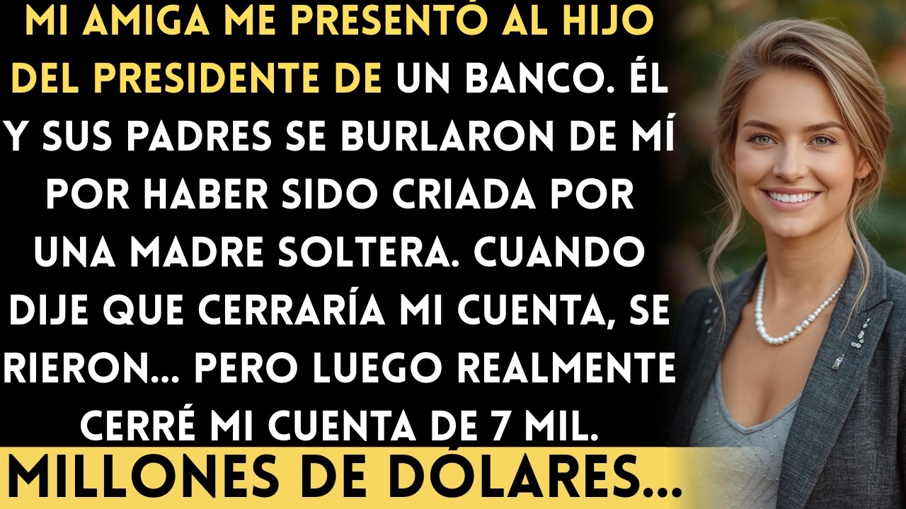 El hijo del presidente de un banco se burló de mi familia monoparental… hasta que cerré un trato...