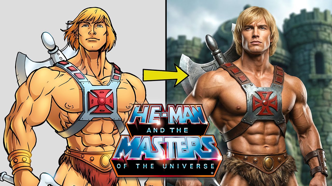 He-Man Characters in Real Life! (Masters of The Universe Live-Action)