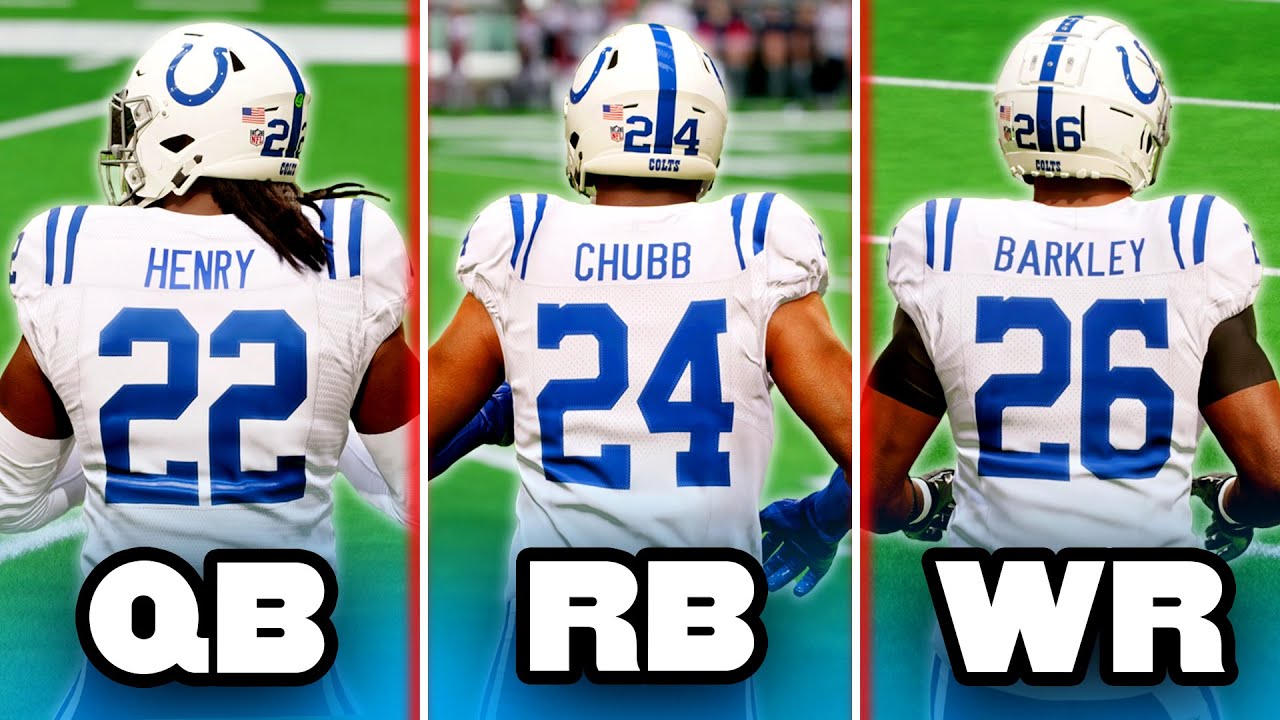 I made a team of ONLY RBs