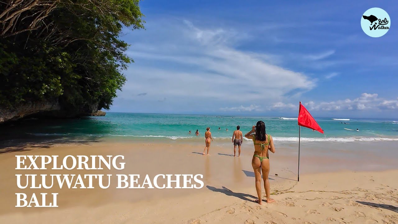 Explore The Best Beaches in Uluwatu Bali | Walking Tour Padang Padang, Suluban, Dreamland Beach 2025